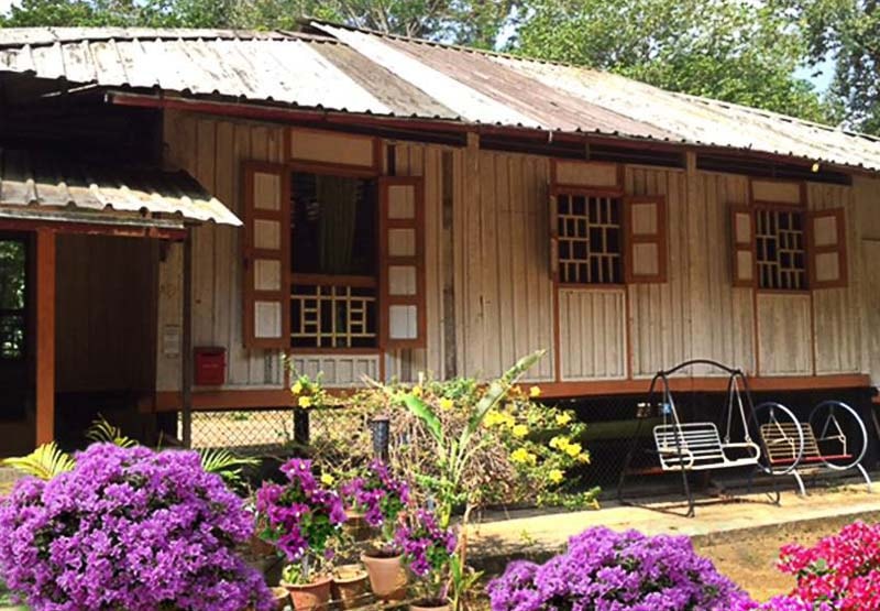 Kampung at golden hour, Pulau Ubin